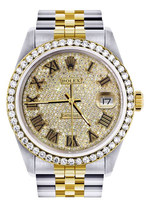 rolex full gold watch.